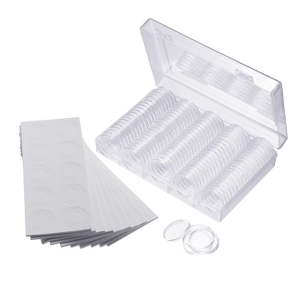 KAPSLE 17 20 25 27 30 mm PUDEŁKO 100 szt. BOX